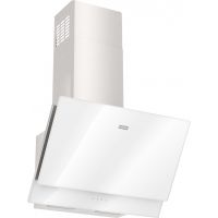 Наклонная вытяжка TEMPER 60 WH/SS, белый/нержавеющая сталь