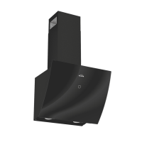 Наклонная вытяжка WAVE 50 BK 243077