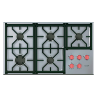 Газовая варочная панель ICBCG365P/S Нержавеющая сталь